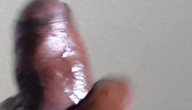 Big black cock bust explosive nut