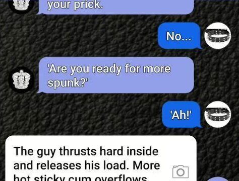 Submissive sexting Mistress dungeon session