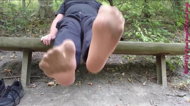 Schuhe Nylonfüsse lüften Outdoor Wald