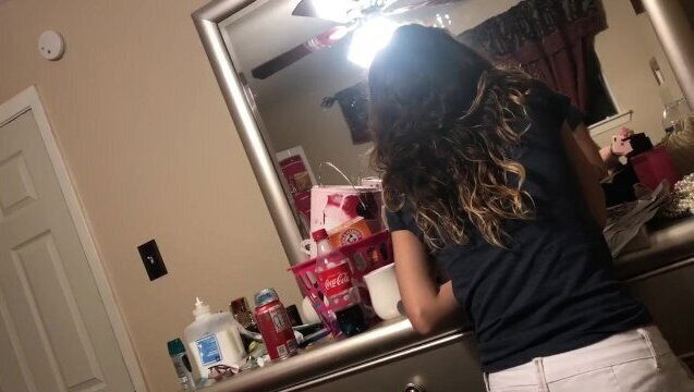 Ruined ejaculation, caught middle sloppy blowjob