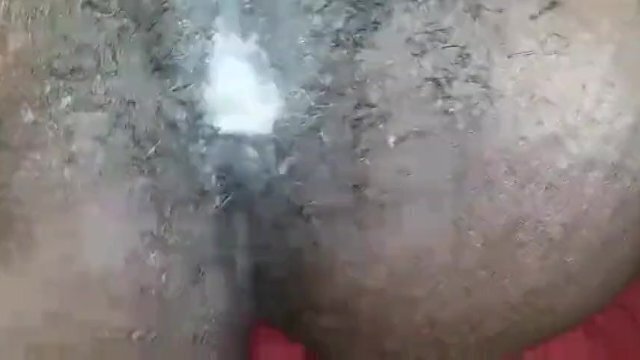 N.N.D. Skinny Ebony Granny Legs In Air