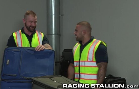 Fetish Baggage Claimers Find Toys Suitcase THEM!