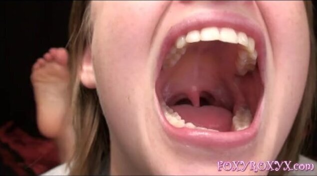 HER OPEN MOUTH
