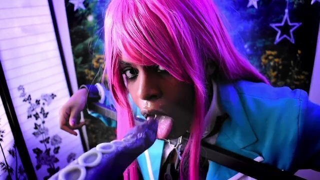 Rosario Vampire: Alien Monster fucks Vampire. Hentai