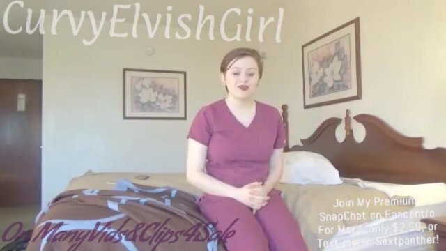 Nurse roleplay joi- pawg redhead jerk instruction