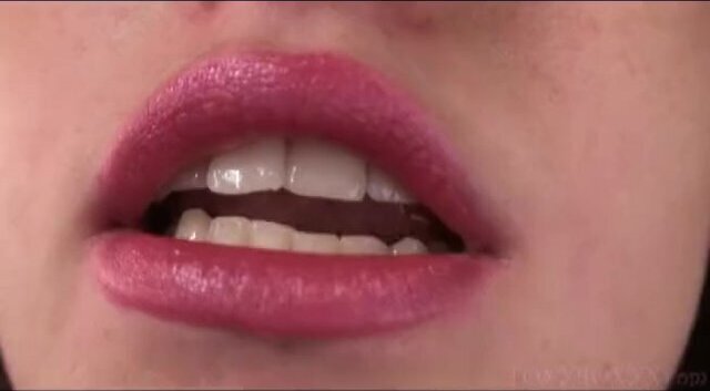 LIPSTICKED LIPS GREAT AROUND YOUR