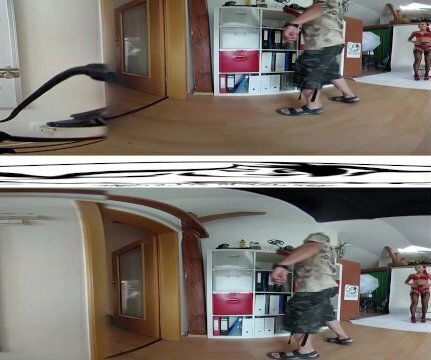 Anne Wildx Backstage before masturbation video 3DVR UP-DOWN