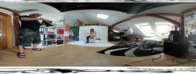 Antonia Sainz Backstage before masturbation video 3DVR UP-DOWN