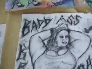 ART of Badd Ass Brunette
