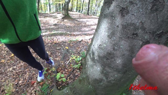 Petite Skinny Teen Yoga Pants Suck Stranger Public role play.