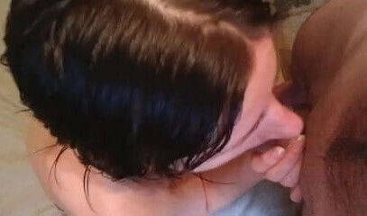 Russian amateur Oksana blowjob fuck again, part