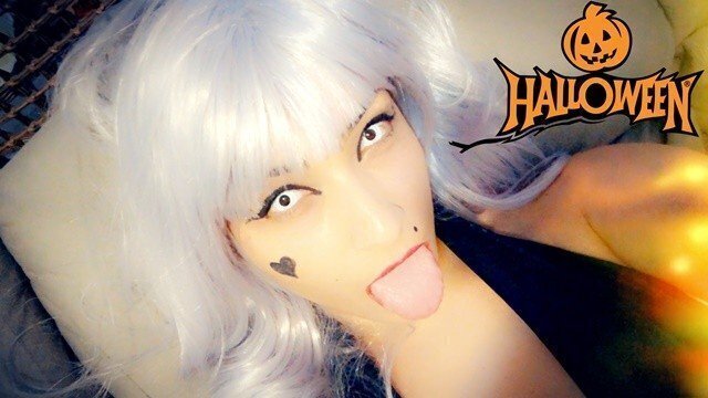 Sexy Girl Porn Horror Halloween Blowjob latina Boobs