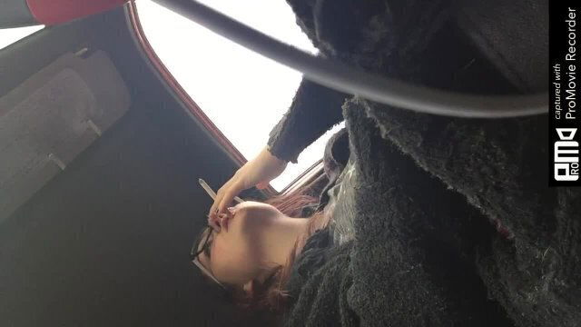 Teen Flashes While Driving