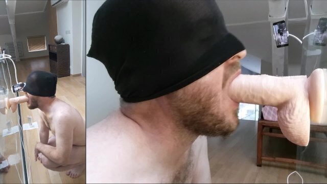 Superb multiple mouth amateur straight deep fuck dildo