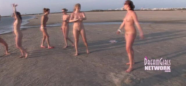 Seven Spring Breakers Naked Public Texas