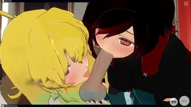 [CM3D2] RWBY Hentai, Group WIth Ruby Yang Blake