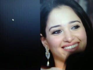 Hot bitch TAMANNA got cummed!!