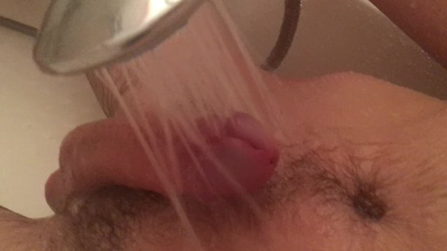 Shower Head Made Hands Throbbing