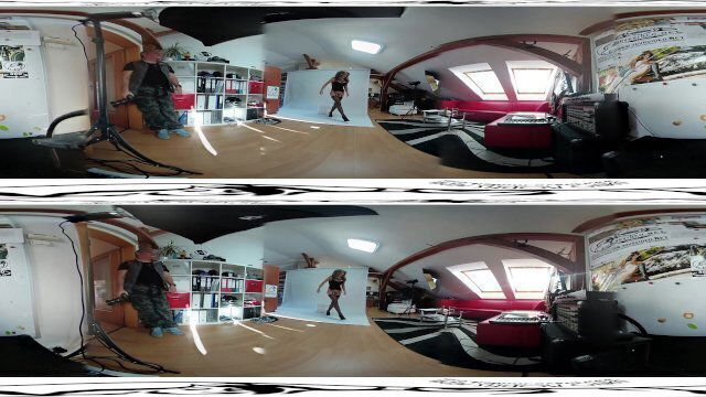 Teeny Sarah photoshoot before whitebox masturbation scene 3DVR360