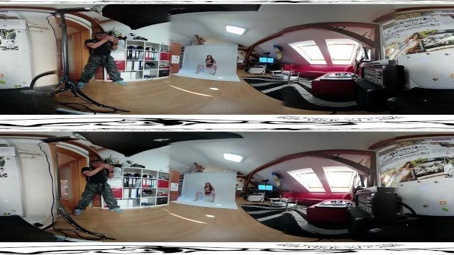 Teen Sarah girl photoshoot before whitebox masturbation scene 3DVR360