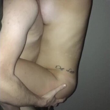 Horny girlfriend fucks me while my step family is home