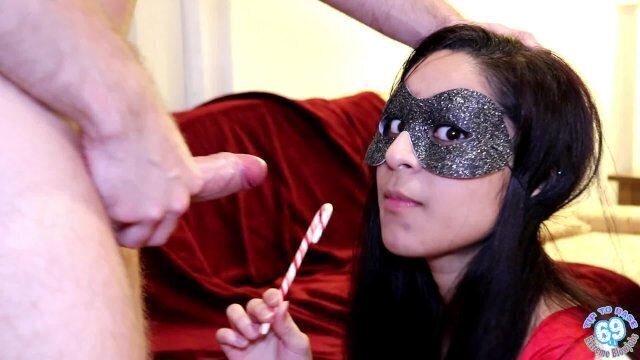 Teaser HO!HO!HO! Merry Christmas Facefuck, Deepthroat Training 18YO!