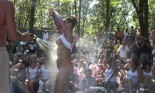 Shirt Contest Nudist Resort