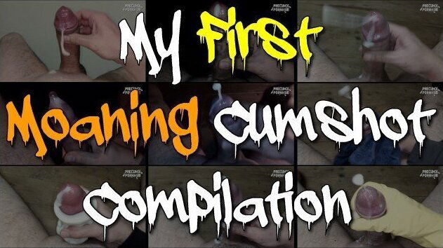 Moaning Cumshot Compilation