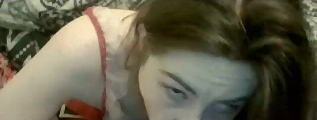 POV Cute Nerdy girl with Lazy Licks up CUM!