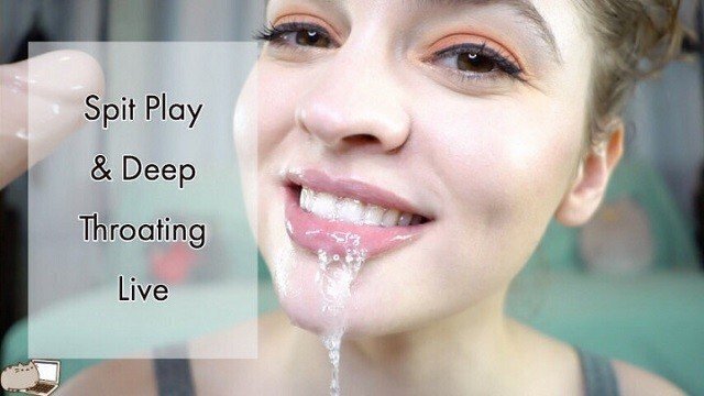 Spit Play Deep Throating Live 8/27/18 Mary Moody