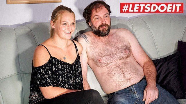 LETSDOEIT German Amateur Teen Gets Fucked Tape Step Daddy!