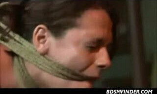 Tied Whipped And Toyed Bondage