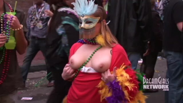 Daytime Flashing Mardi Gras