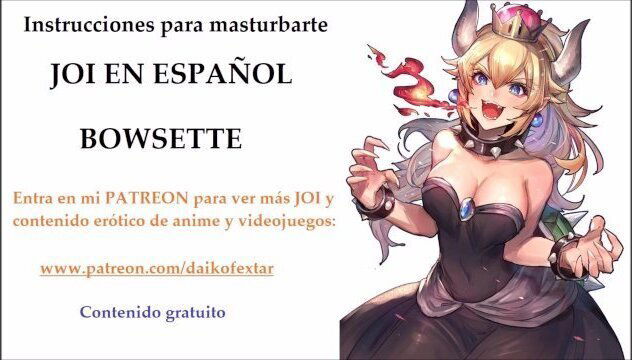 Hentai Bowsette Español. ¡Con femenina!