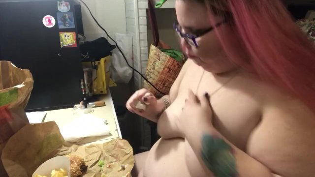 Burger King mukbang vape