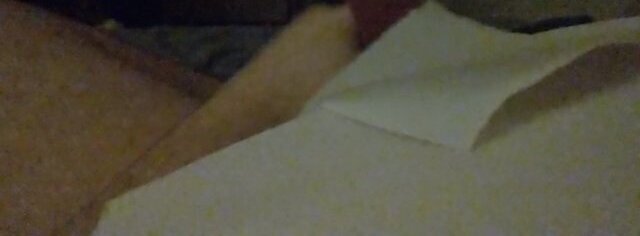 Quick jerk while talking dirty groaning