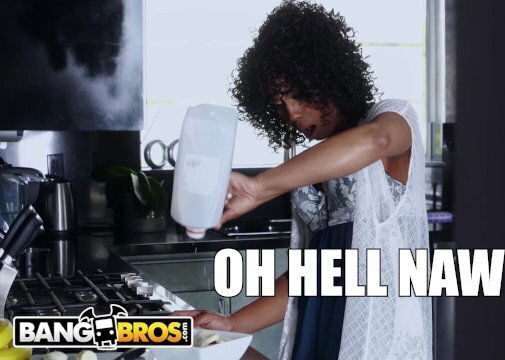 BANGBROS Misty Stone Milk Ain't Happy About