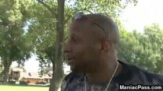 Soccer mom fucked interracially