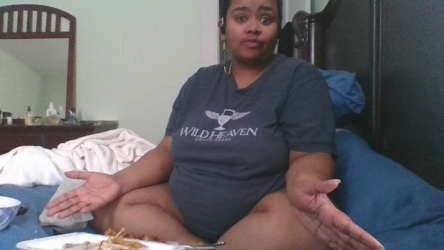 mukbang rambling (sorry sound isn't syncing)