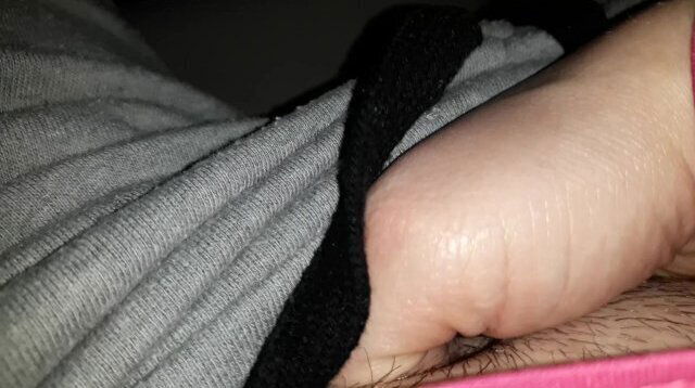 Fast fingerfucking myself while rains waiting next