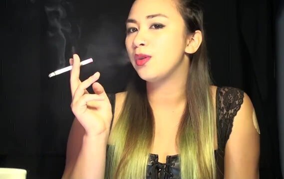 Smoking Fetish with Miss Nicotine, Multiples, Nicotine Patch More!