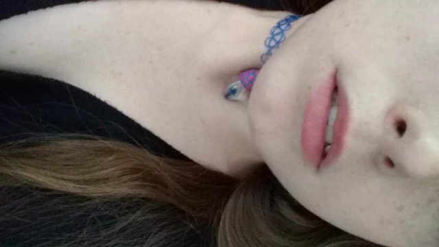 Just face play, still feeling shy.