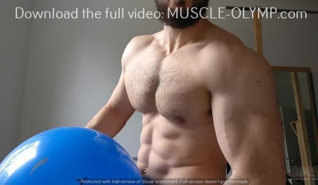 Muscle Smiley Faced Balloon!(Trailer