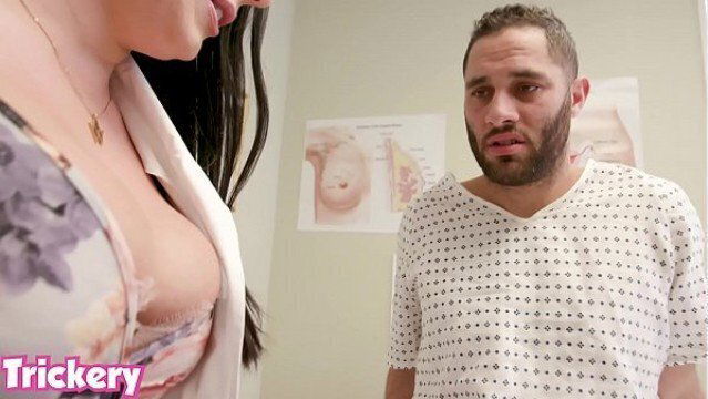 Trickery Angela White uses tight pussy help patient