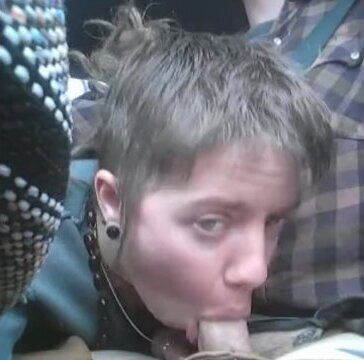 Hippies Break in the New Car with Road Trip and Road Head