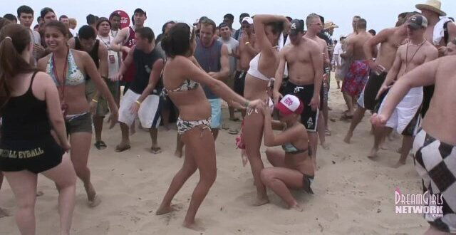 Beach Party Flashing South Padre Island