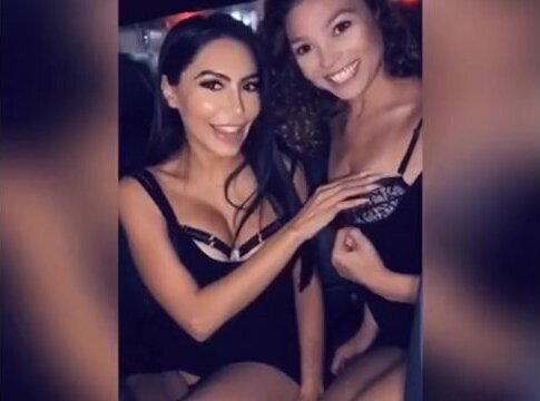 Ruby Havoc And Lela Star Fuck Their Uber Driver