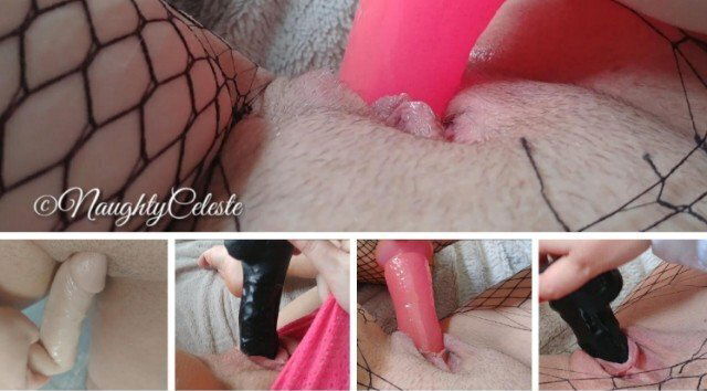 Masturbation with dildo compilation close