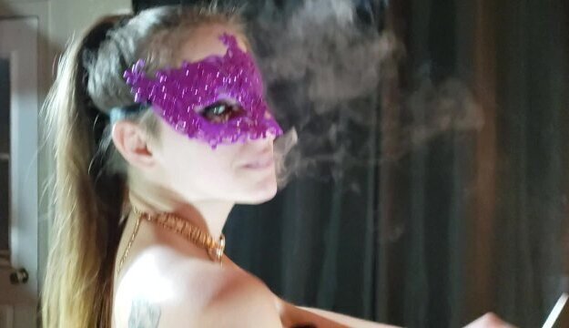 Gorgeous Smoker , Smoke In Your Face