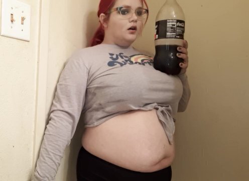 Double Inflation Fun- Aquarium Soda Chugging